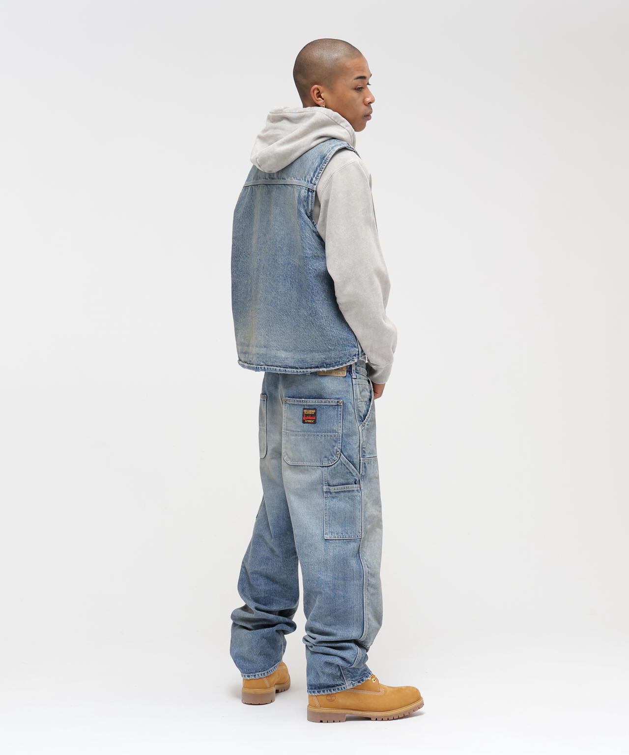 AVIREX｜MOANDMO CLOTHING》DOUBLE KNEE DENIM PANTS | AVIREX
