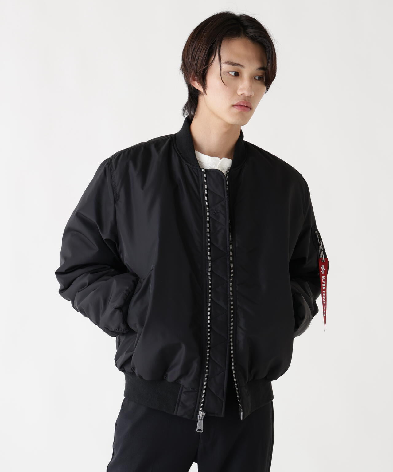 MA-1 OXFORD FLIGHT JACKET | Alpha Industries（アルファ