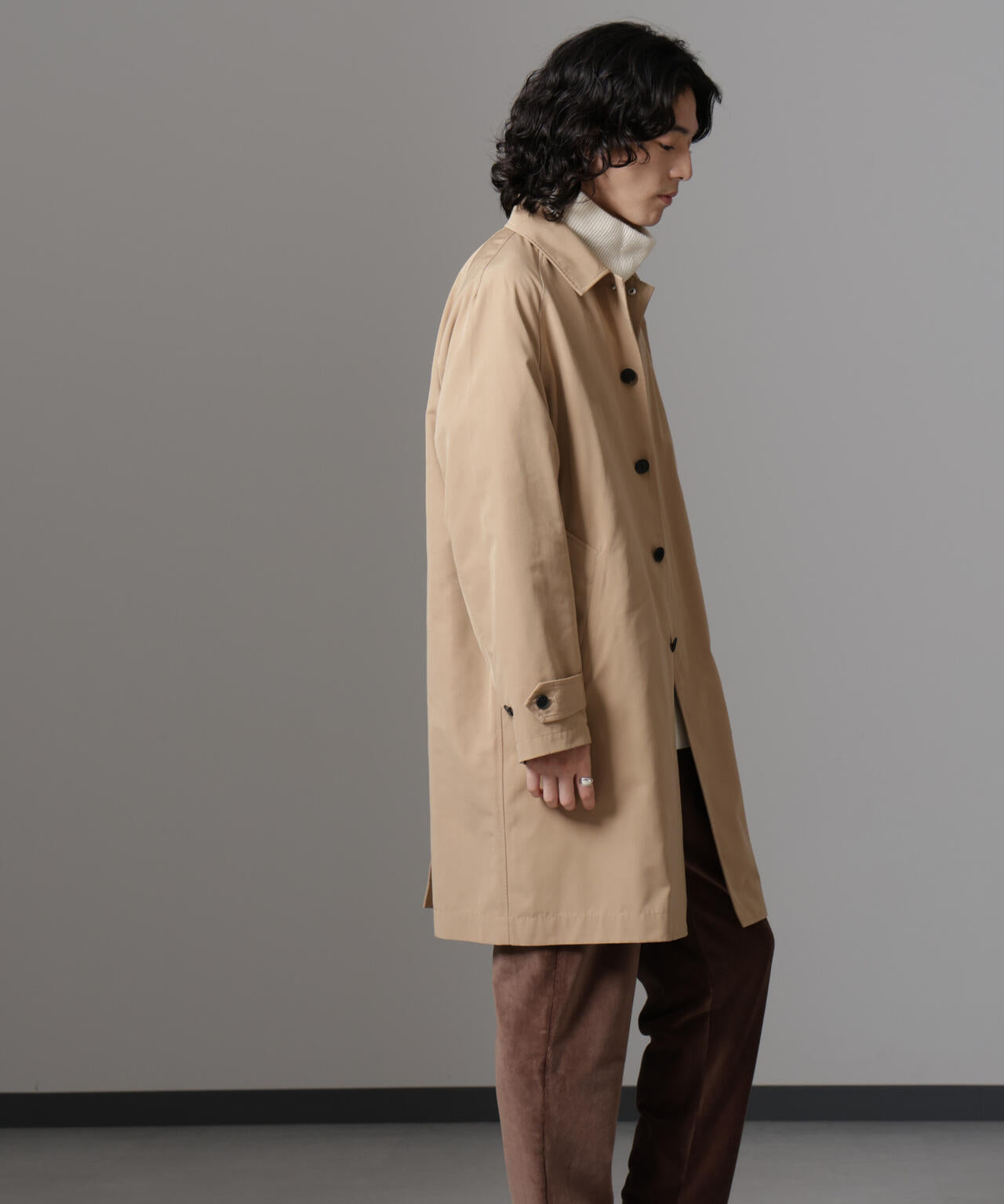 ウェザークロスラグランステンカラーコート | NANO universe（ナノ