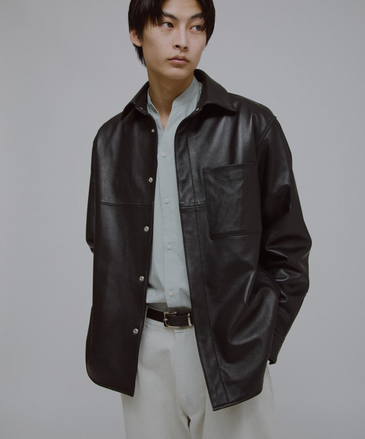 ライトラムナッパシャツジャケット | NANO universe（ナノ・ユニバース