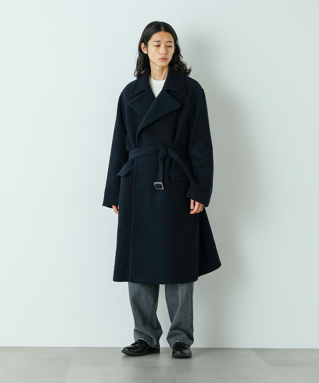 HOTEL PALACE」ウールカシミヤ ロングコート | NANO universe（ナノ