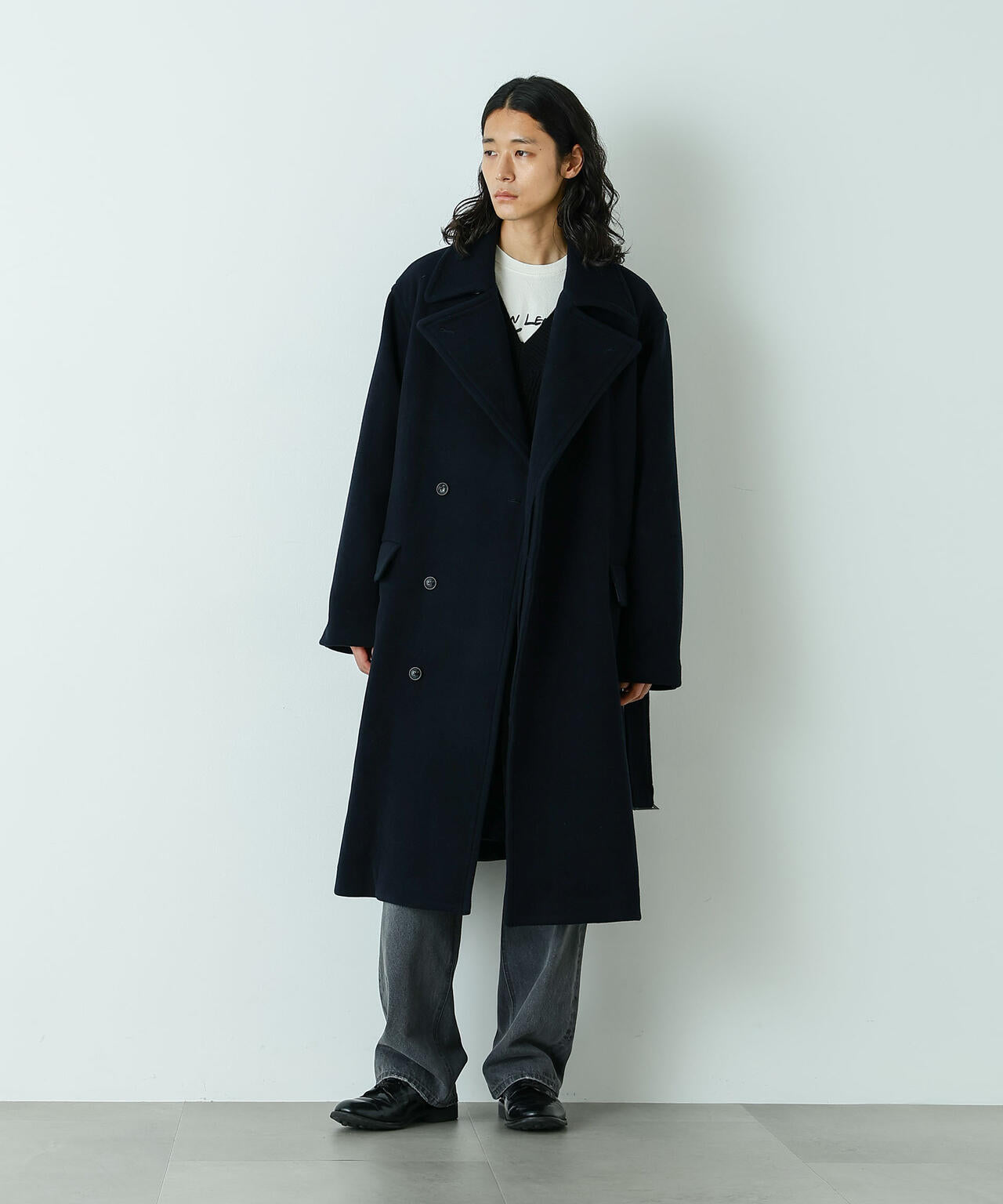 HOTEL PALACE」ウールカシミヤ ロングコート | NANO universe（ナノ