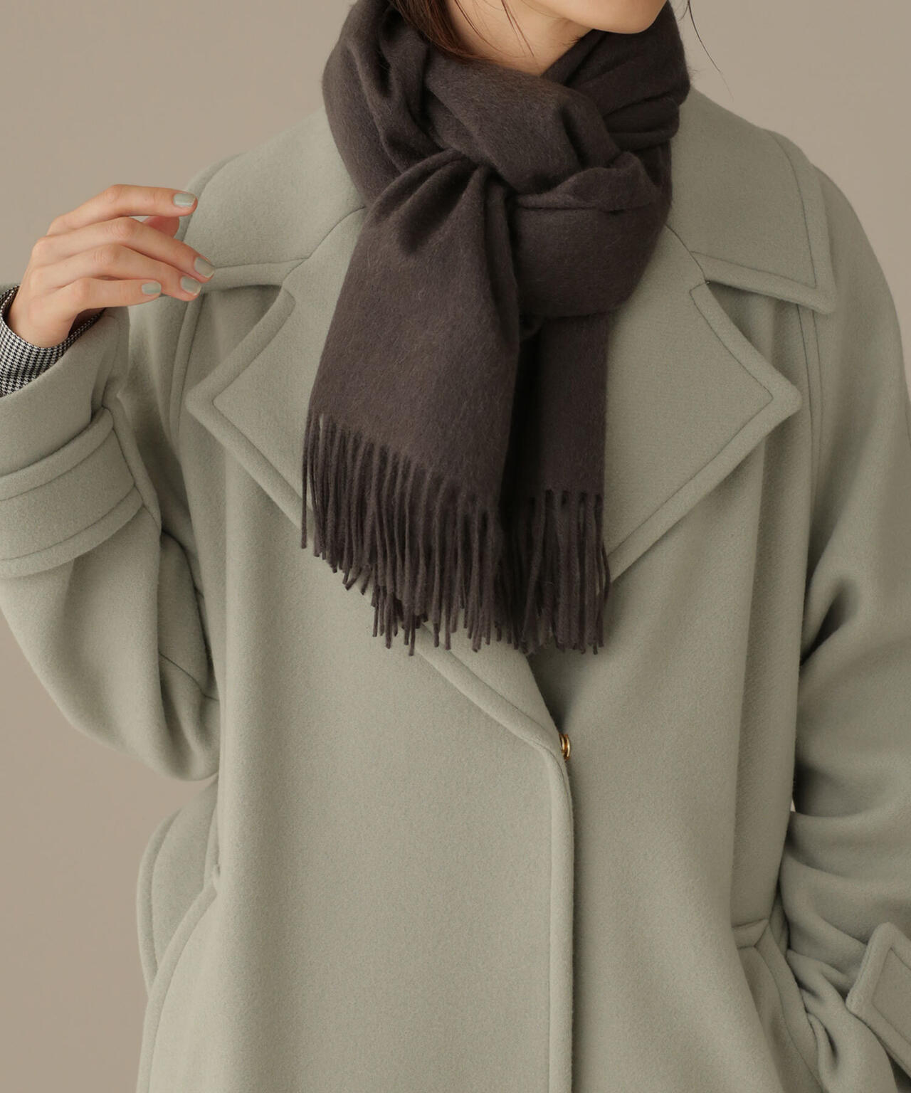 LB.03/カシミヤ100%ストール | NANO universe（ナノ・ユニバース