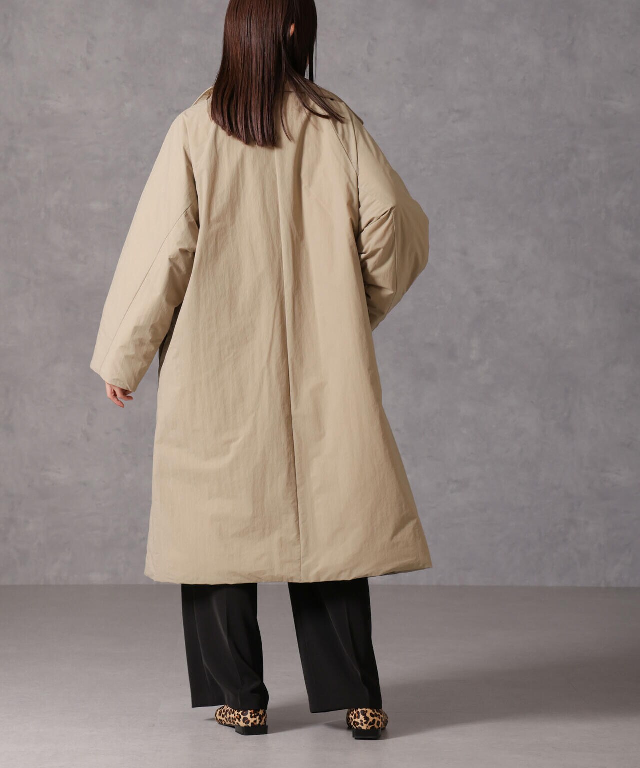 西川ダウン(R)」リバーシブルライトコート | NANO universe（ナノ