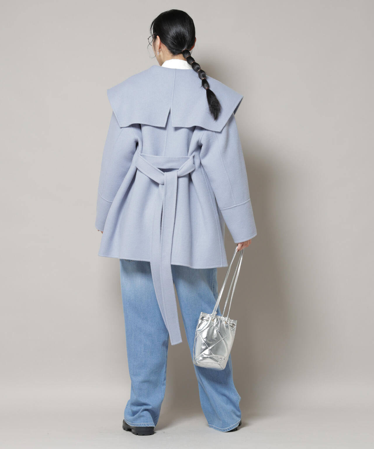 SUPER110blend リバーショールミディコート | NANO universe（ナノ