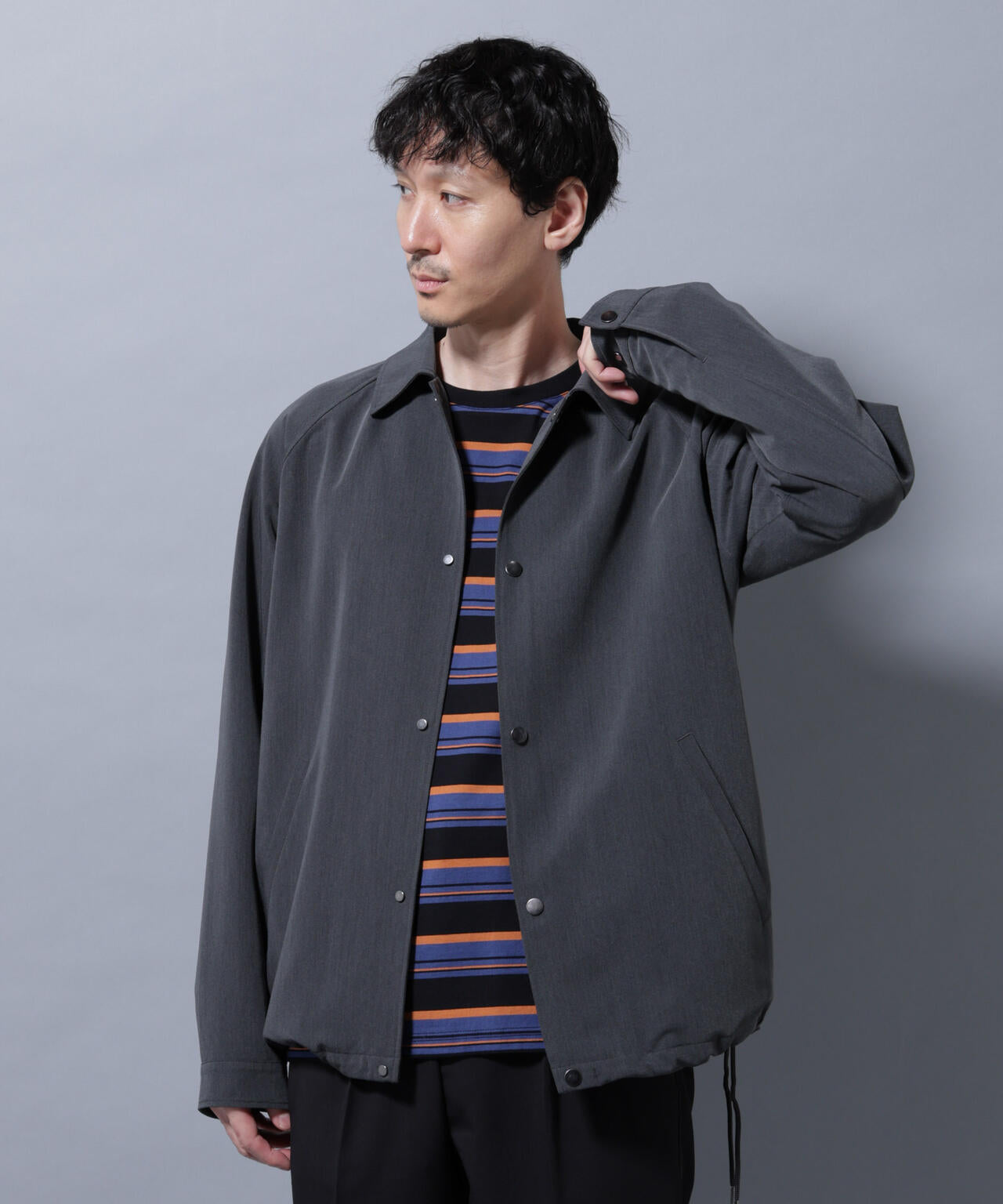 イタリアンドットリラックスコーチジャケット | NANO universe（ナノ