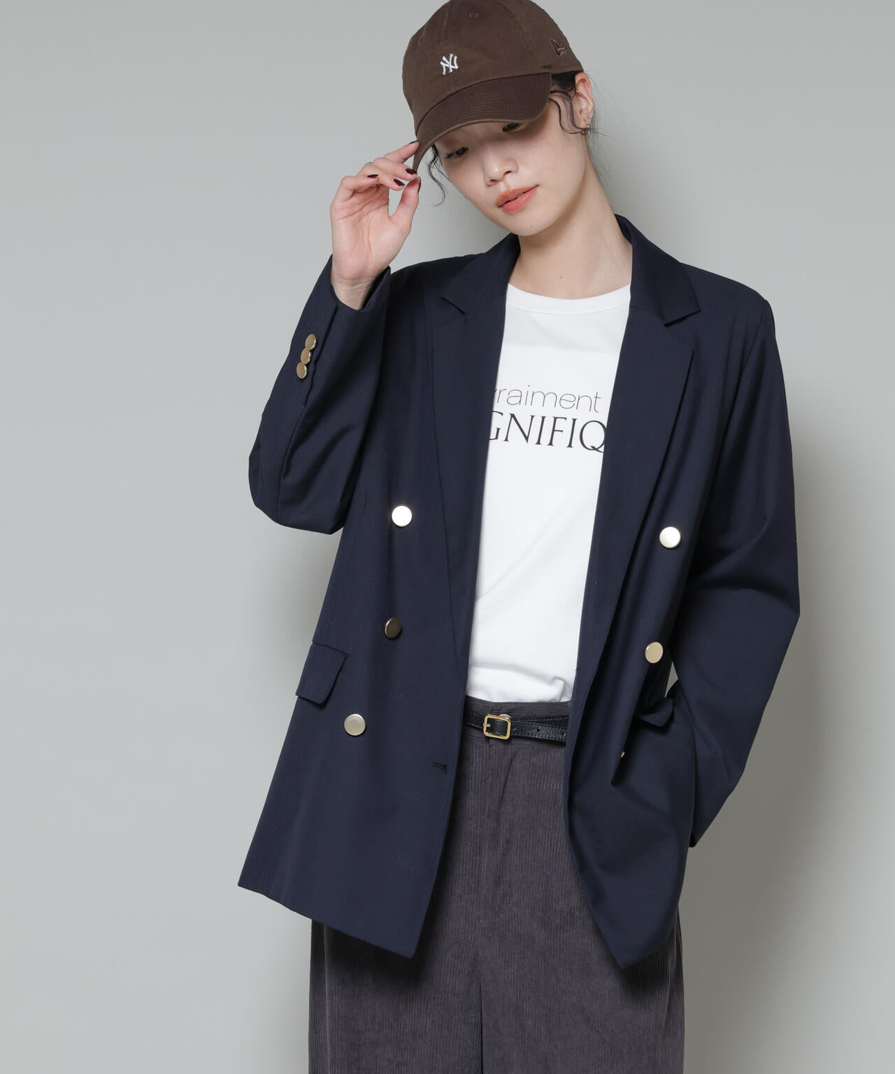 ダブルブレストジャケット | NANO universe（ナノ・ユニバース