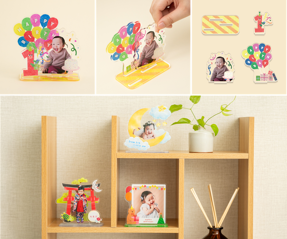 家族アルバム みてね」フォトグッズ 第一弾ハレの日の思い出をカタチに