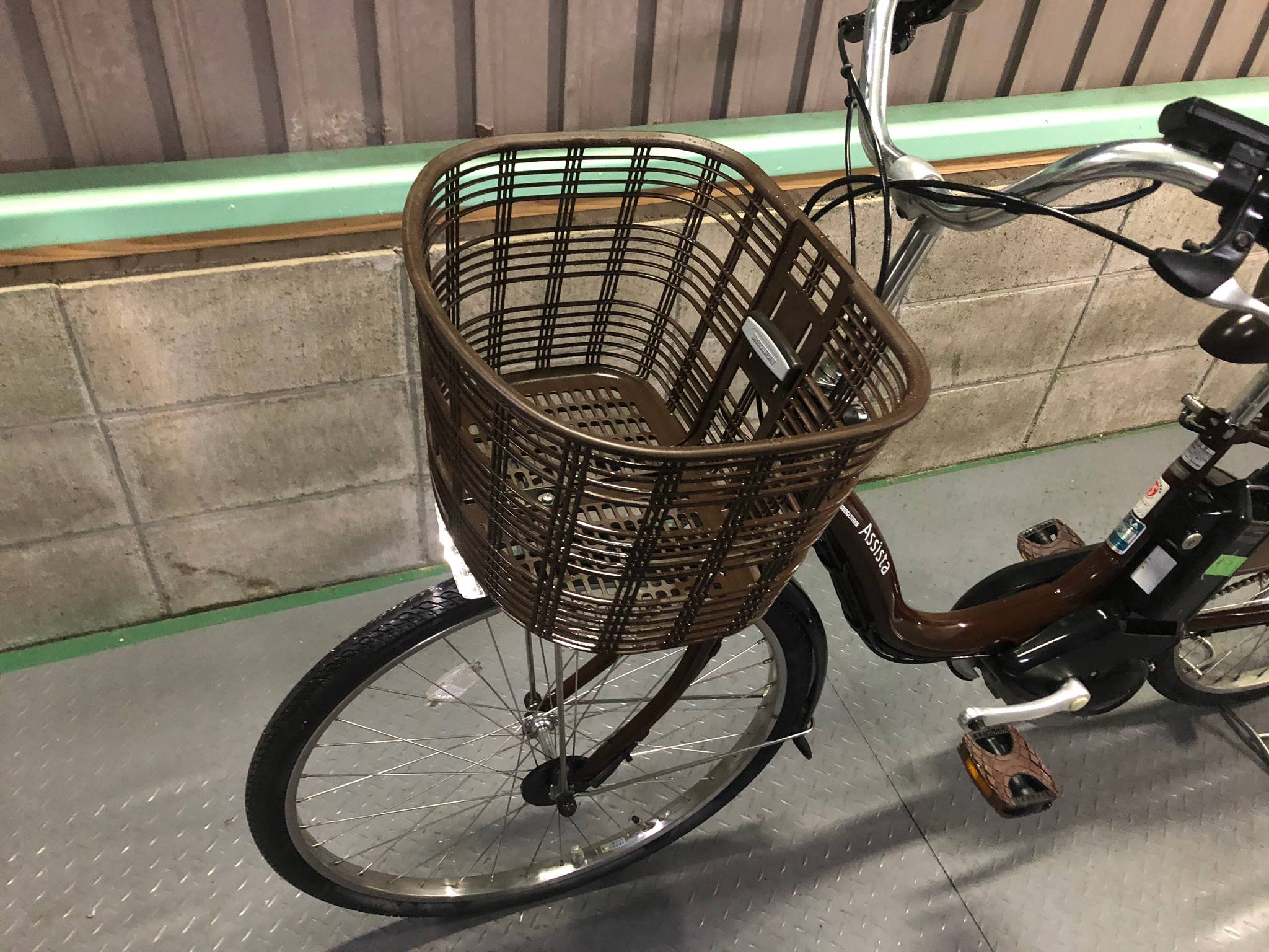 SOLD OUT】電動自転車 ブリヂストン アシスタ ブラウン 26インチ 大