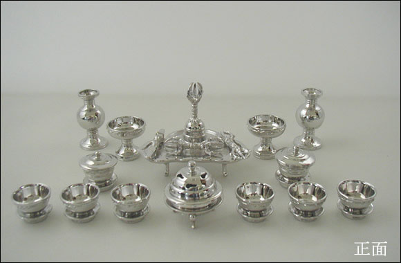 銀製 ミニ・一面器 | 高岡銅器『MJD CO.,LTD.』記念品・贈答品の制作販売