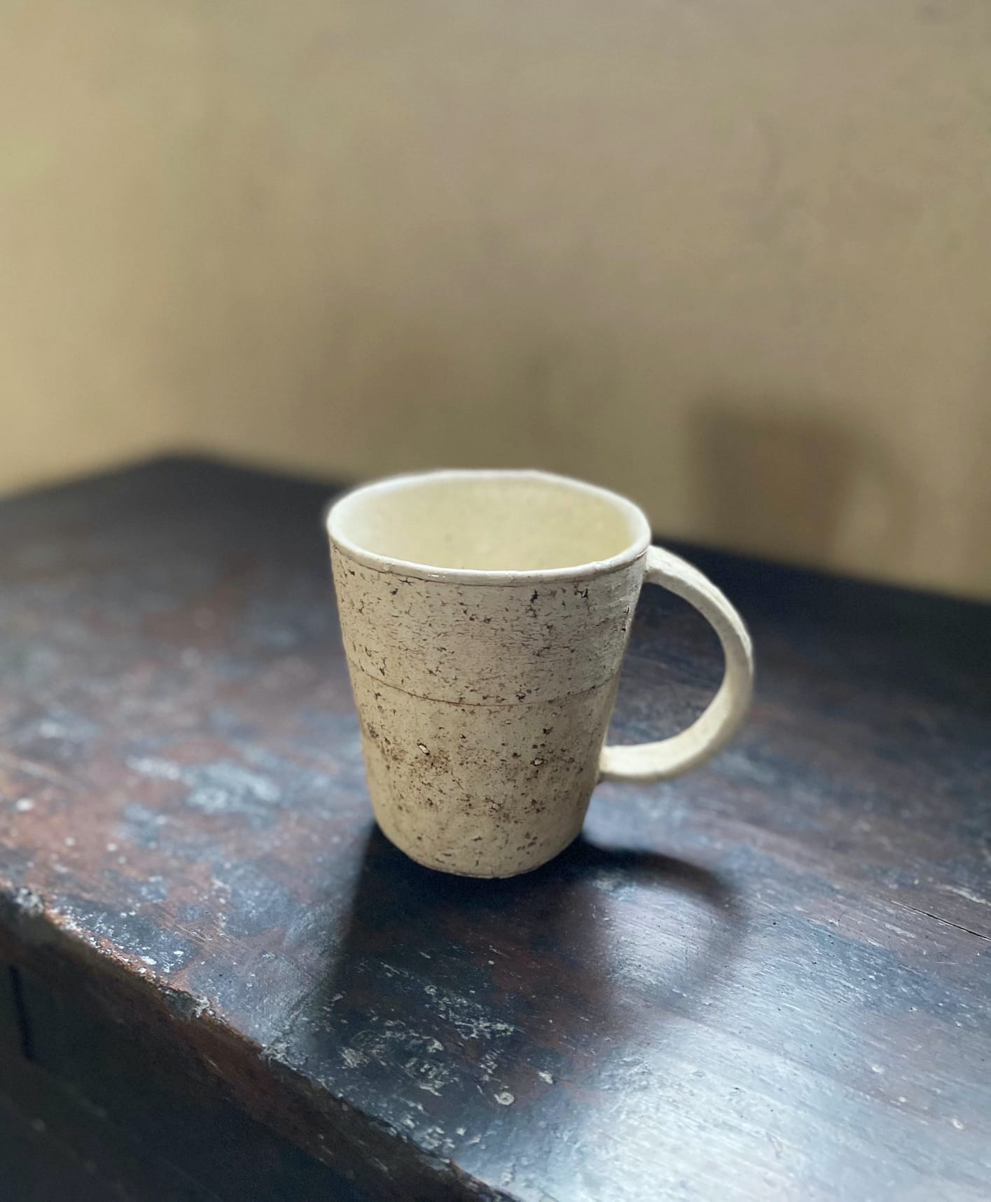 入手困難 内田京子作 手捻りカップ 入手困難 内田京子作 手捻りカップ