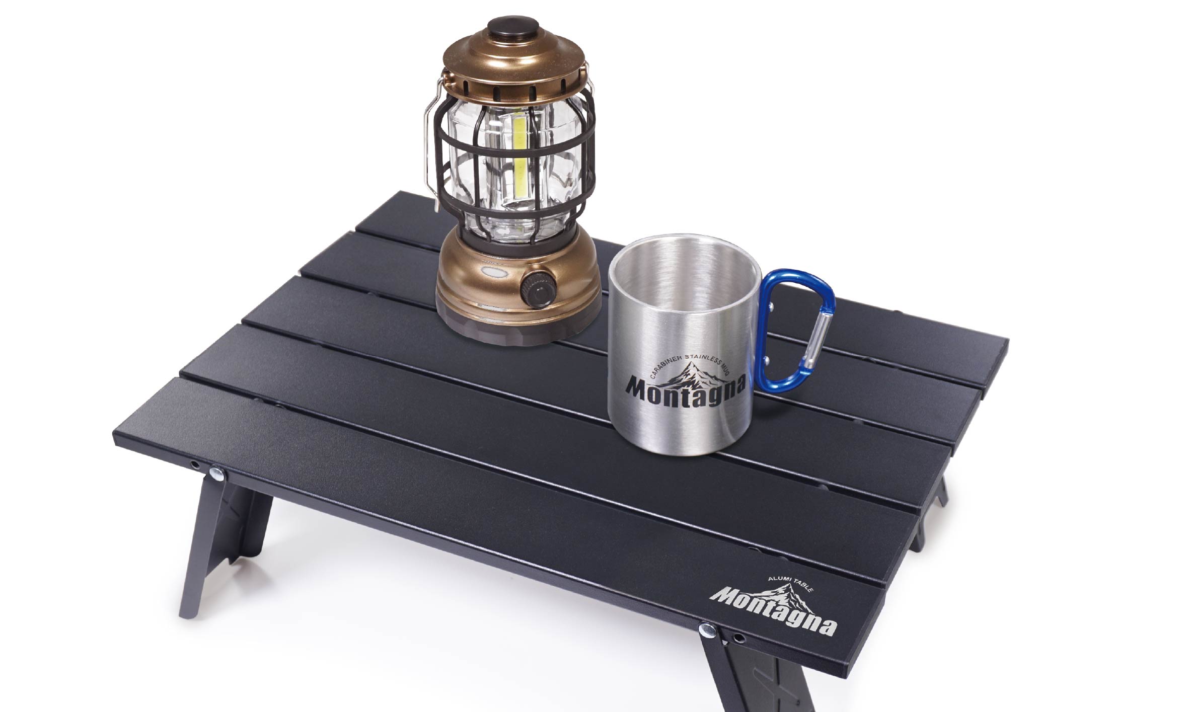 ブラックアルミテーブル | Montagna