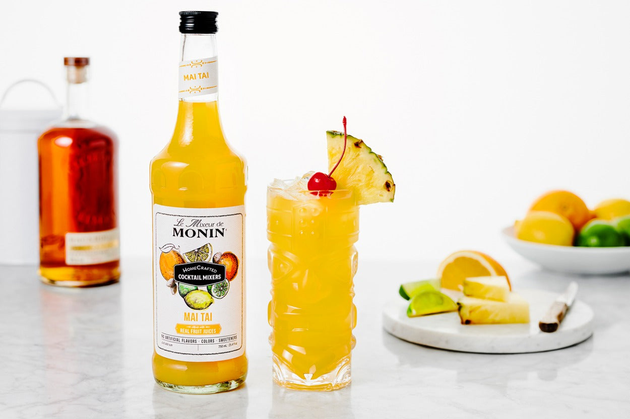 HomeCrafted Mai Tai Cocktail Mixer - Monin Canada