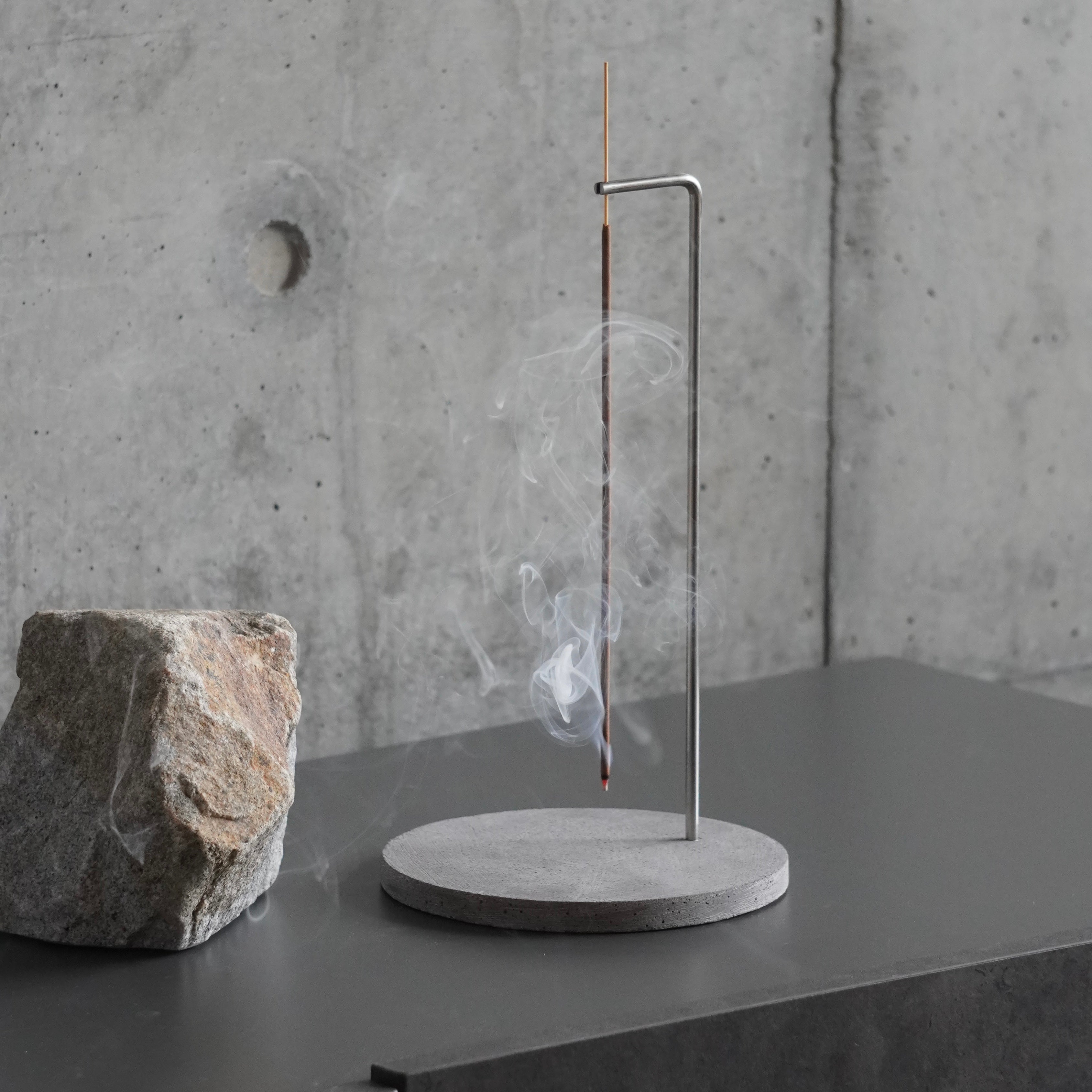 Concrete Incense Holder + – #MONOLITH