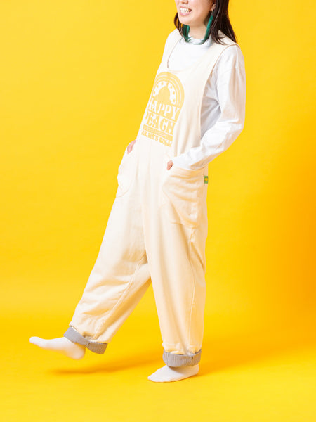 モンスタードロップス | サロペット パンツ jumping ブラック ホワイト