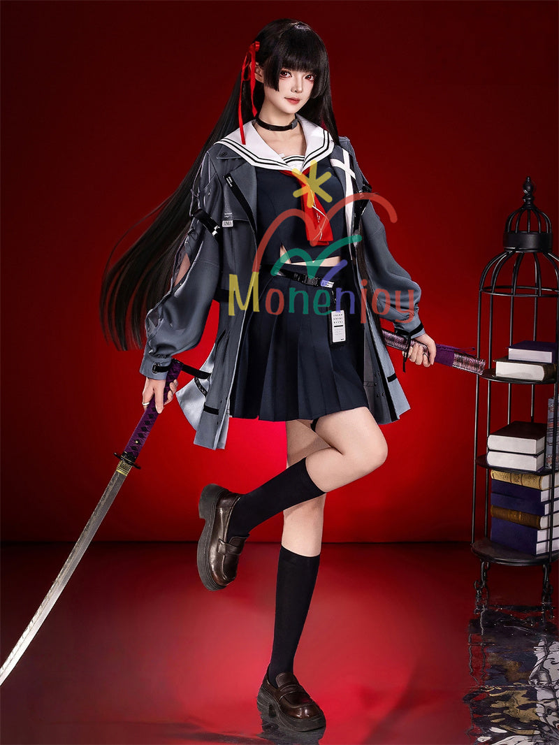 Monenjoy 鳴潮 千咲 コスプレ衣装 JK服 WutheringWaves おもちゃ