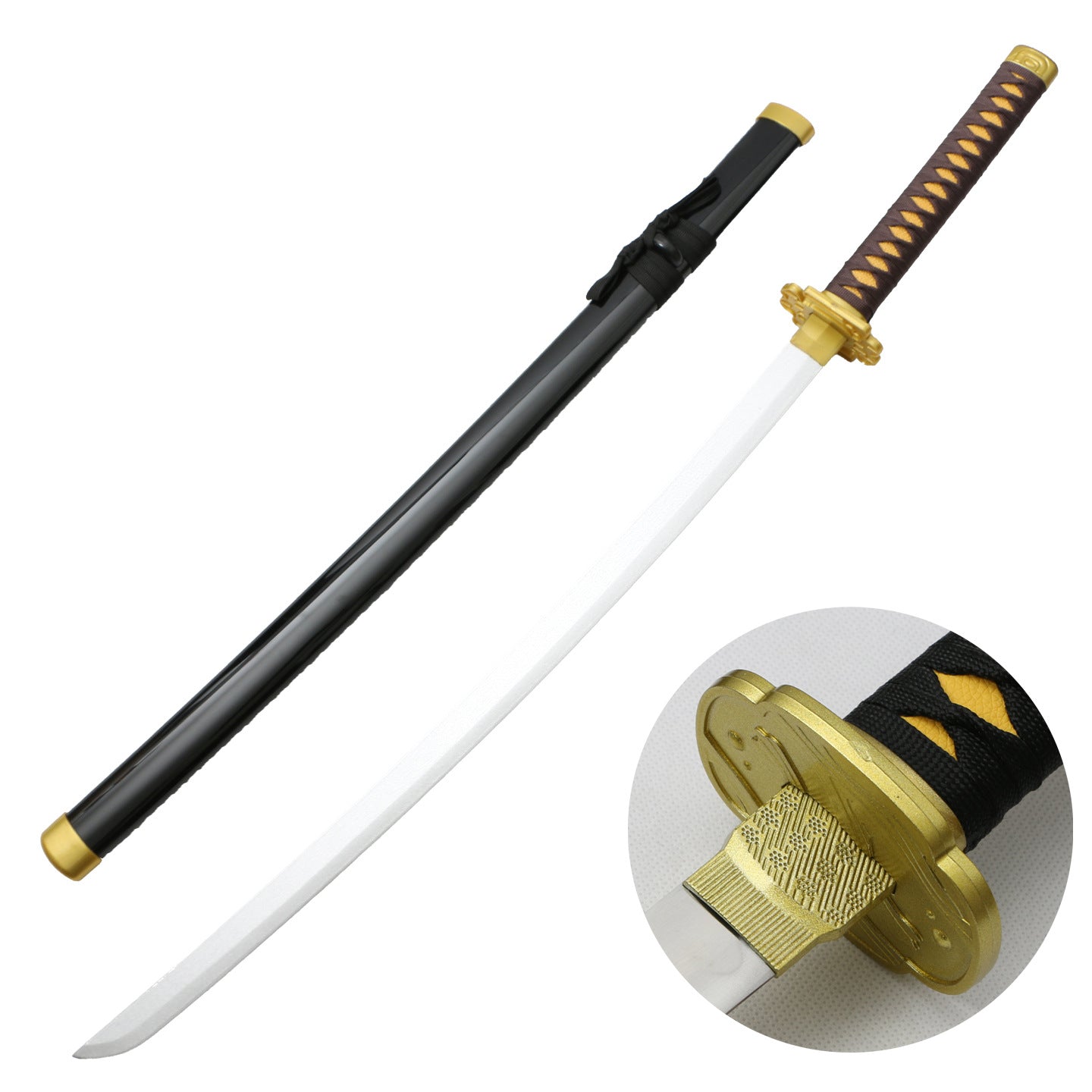 Monenjoy Kagurabachi Japanese Sword Cosplay Prop Demon Sword Rokuhei K