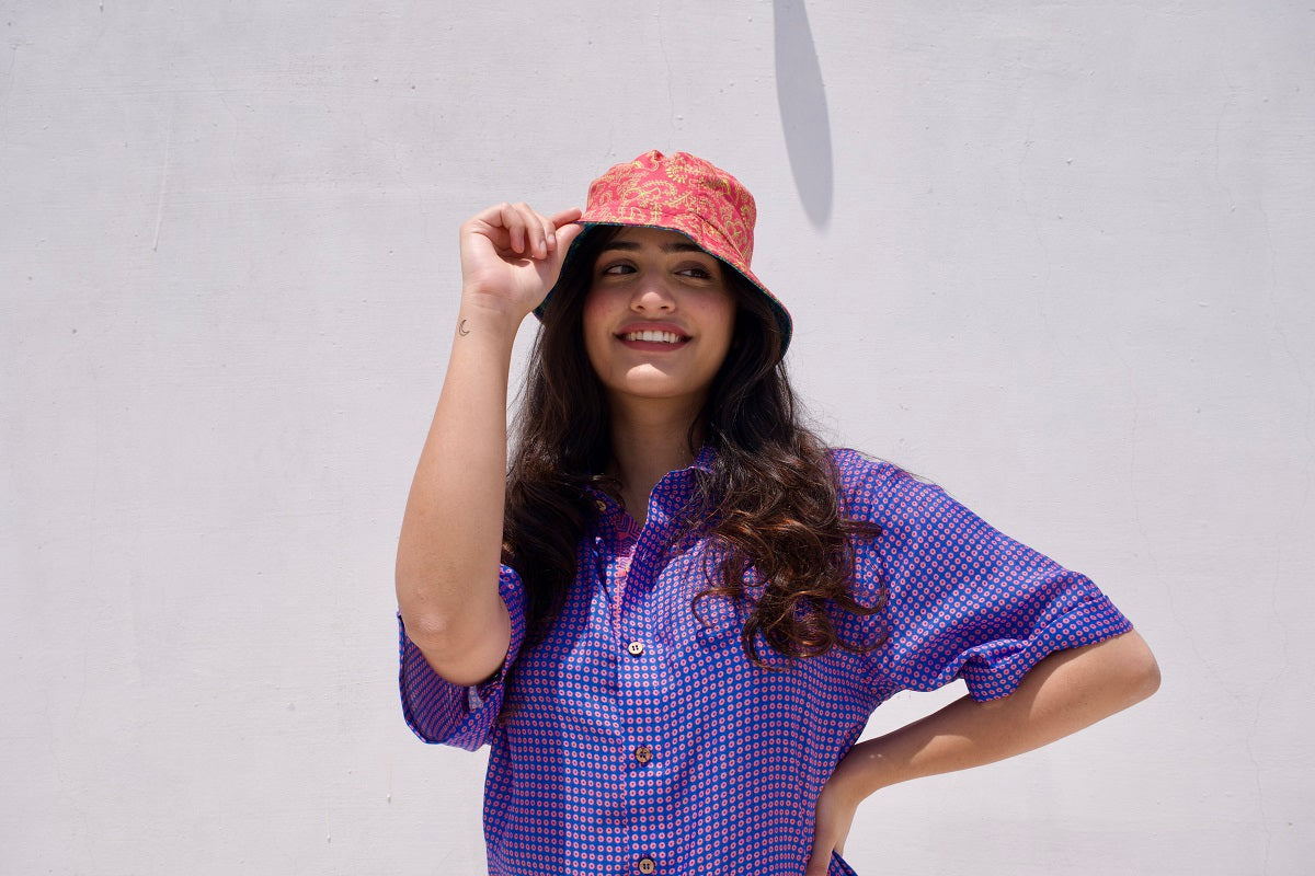 PAISLEY BI POLAR BUCKET – MOOHDY