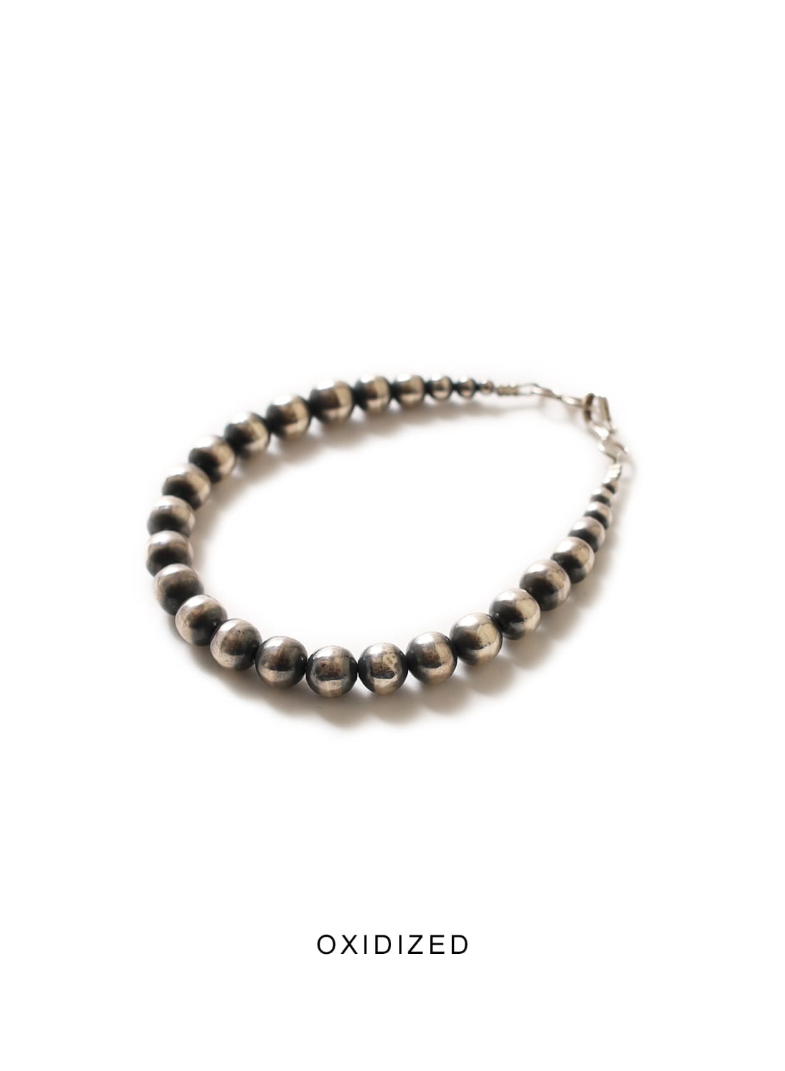 NAVAJO PEARL SILVER BRACELET 8MM|ナバホパール シルバーブレスレット