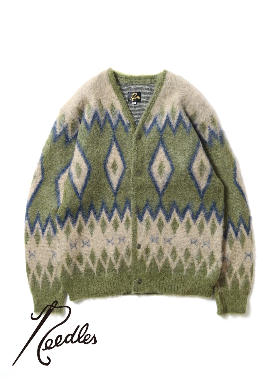 Needles モヘアカーディガン XL