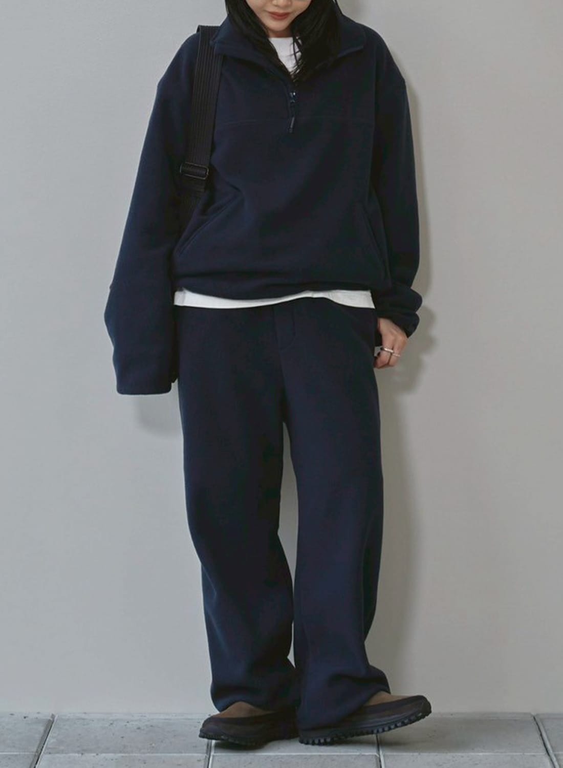 HALFZIP FLEECE PULLOVER|ハーフジップ フリース プルオーバーハーフ