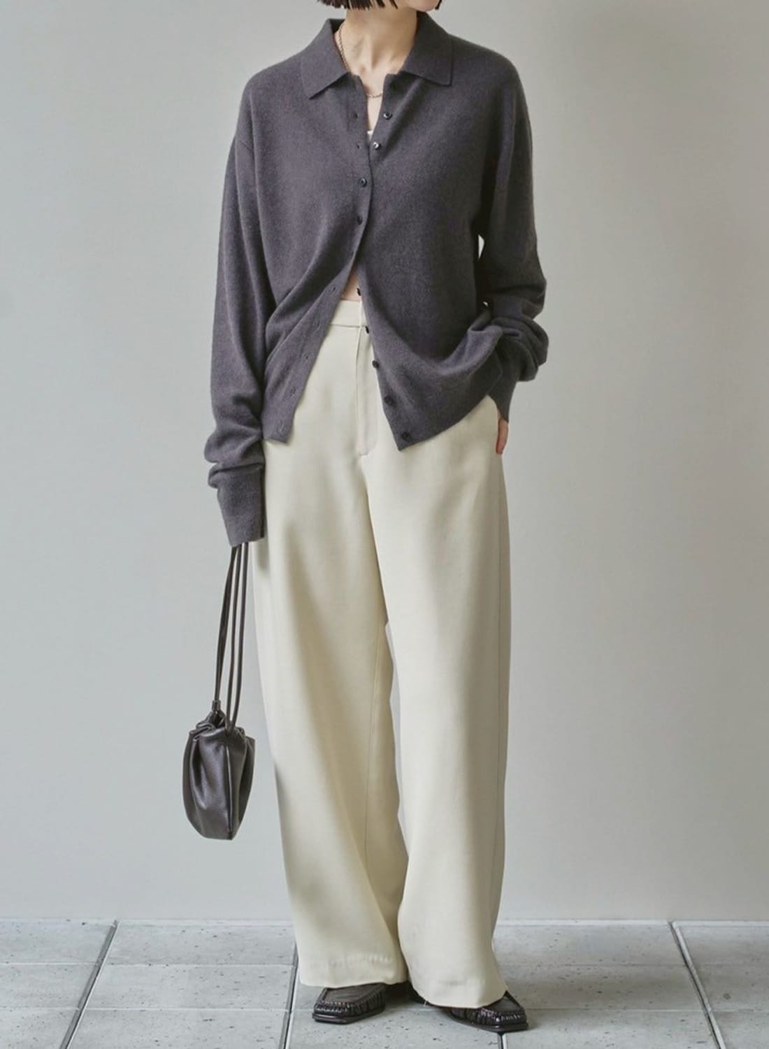 WIDE COCOON TROUSERS|ワイド コクーン トラウザーズワイド コクーン