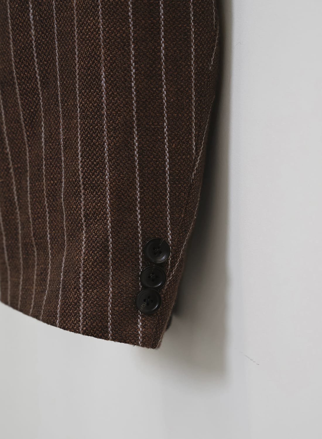 BOYFRIEND STRIPE LINEN JACKET|【26SS先行予約】ボーイフレンドリネン