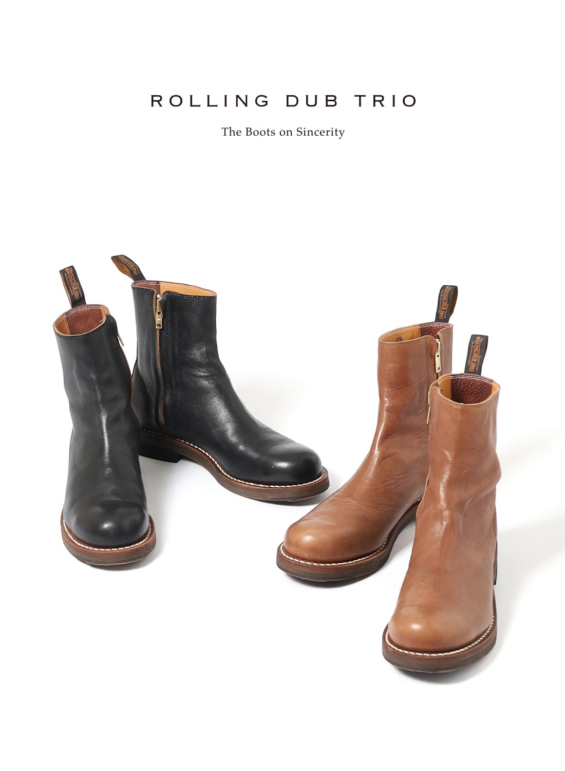 CASPER - BROWN HORSEHIDE |キャスパー ブラウンホースハイド