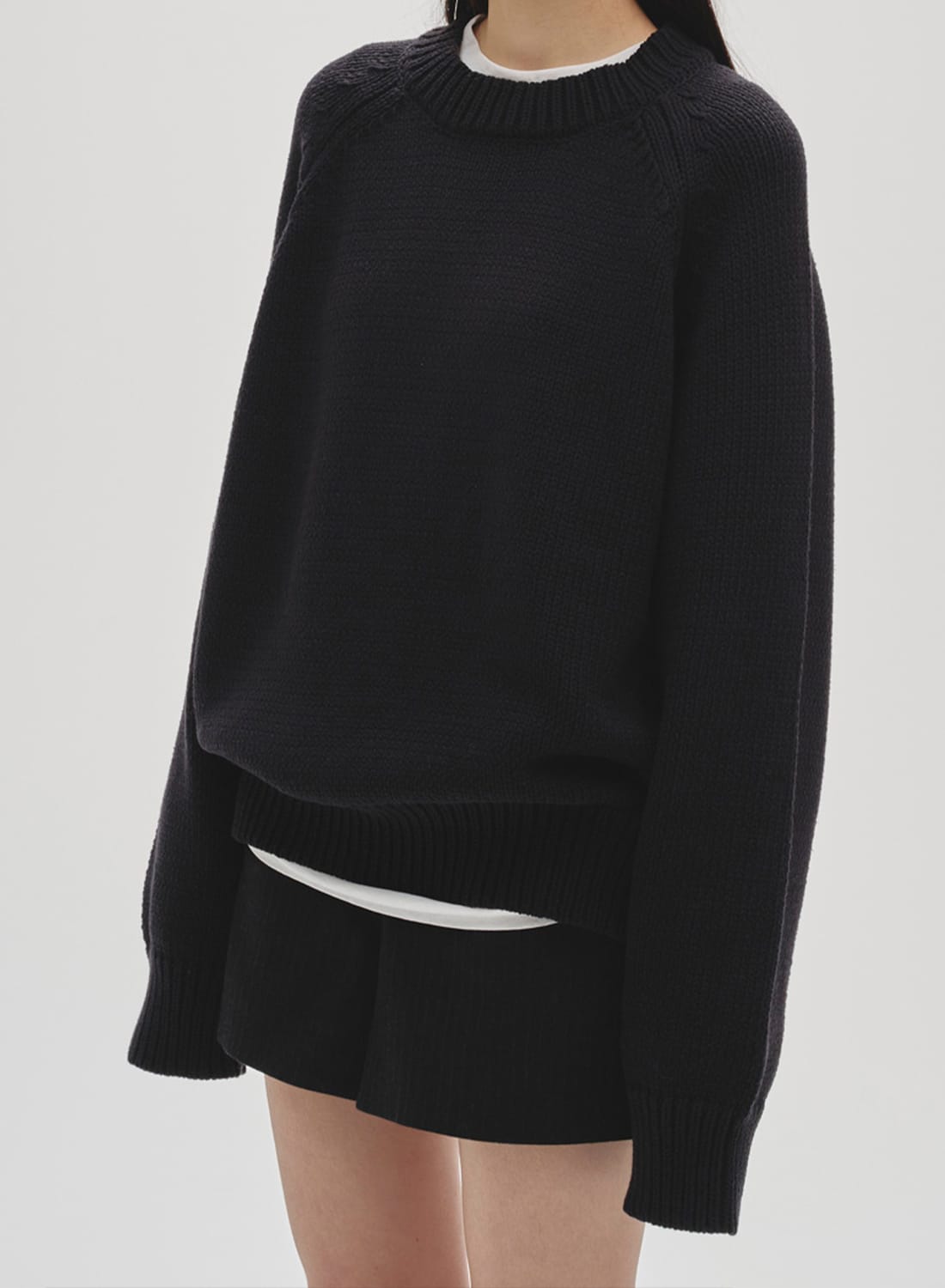 RAGLAN KNIT PULLOVER|【25FW先行予約】ラグラン ニット プルオーバー