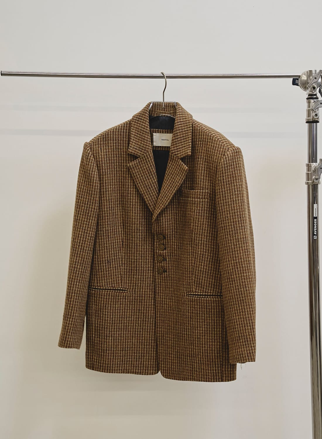 WOOL100% CHECK JACKET|【25FW先行予約】ウール チェック ジャケット