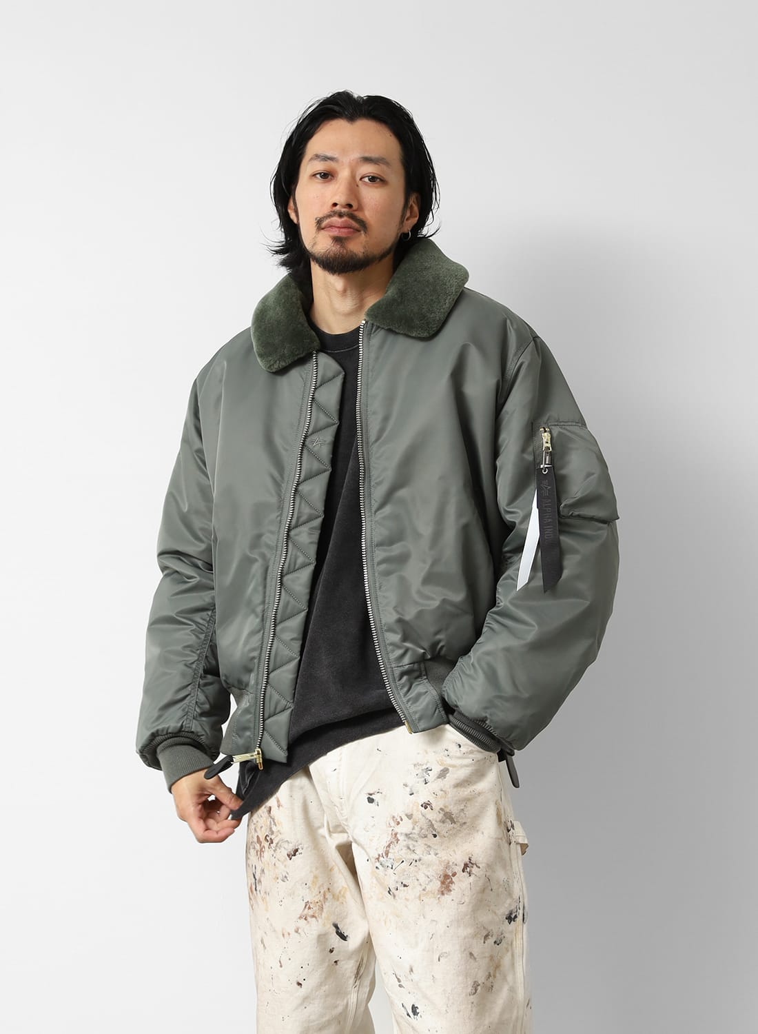 MOONLOID別注】B-15 FLIGHT JACKET|B-15 フライトジャケット - ムーン