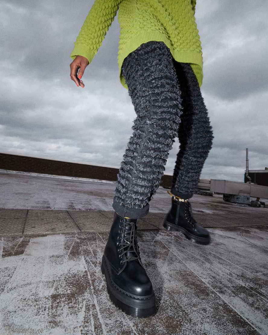 Vegan Jadon II in Black from Dr. Martens – MooShoes