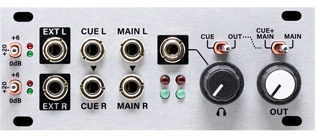 Intellijel Stereo I/O 1U - Eurorack Module on ModularGrid