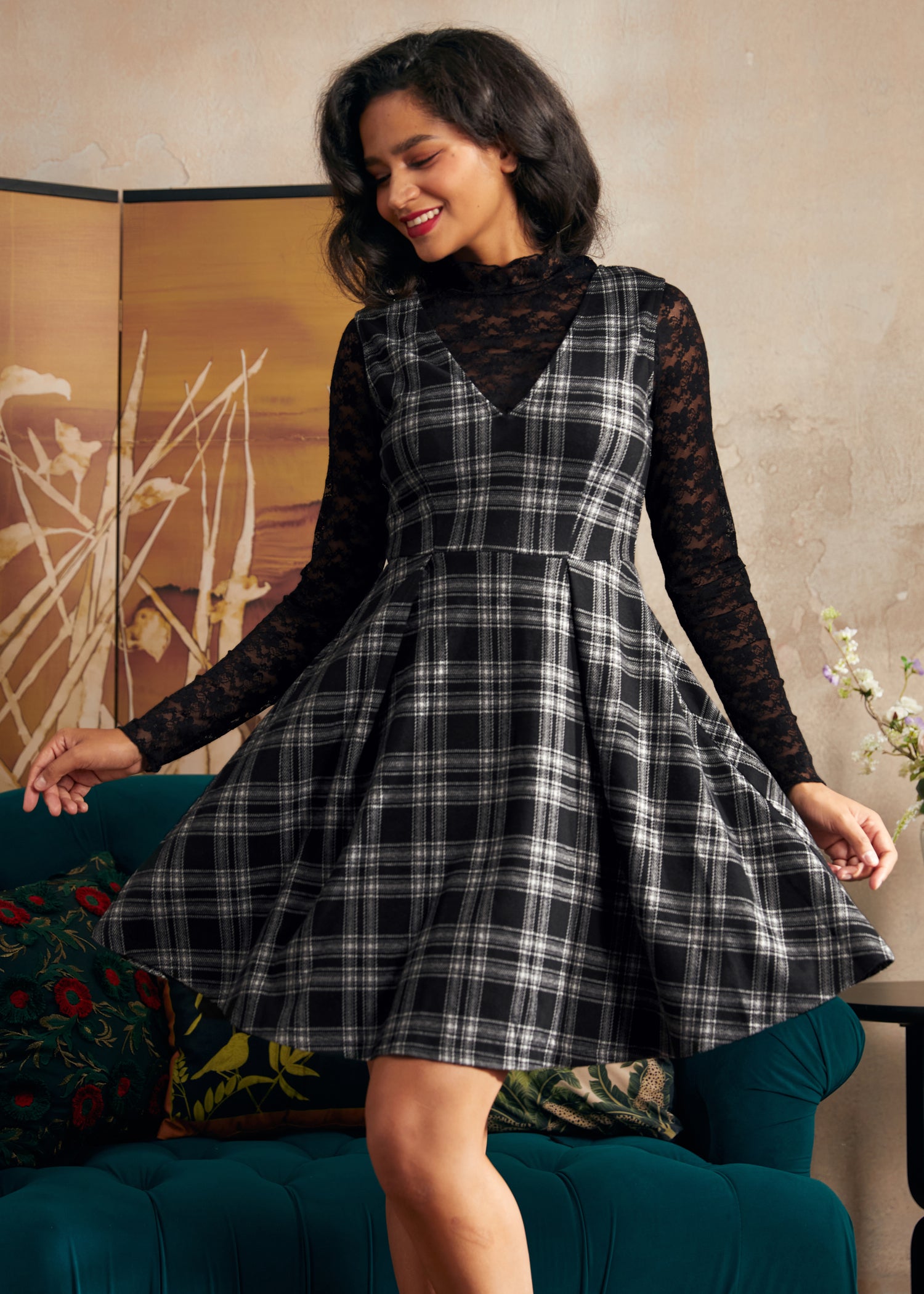 Cute as a Nutmeg Fit & Flare Dress – ModCloth