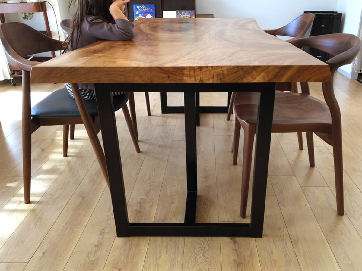 ダイニングテーブルxチェア・ベンチxクス【東京都 T様】美しく輝く