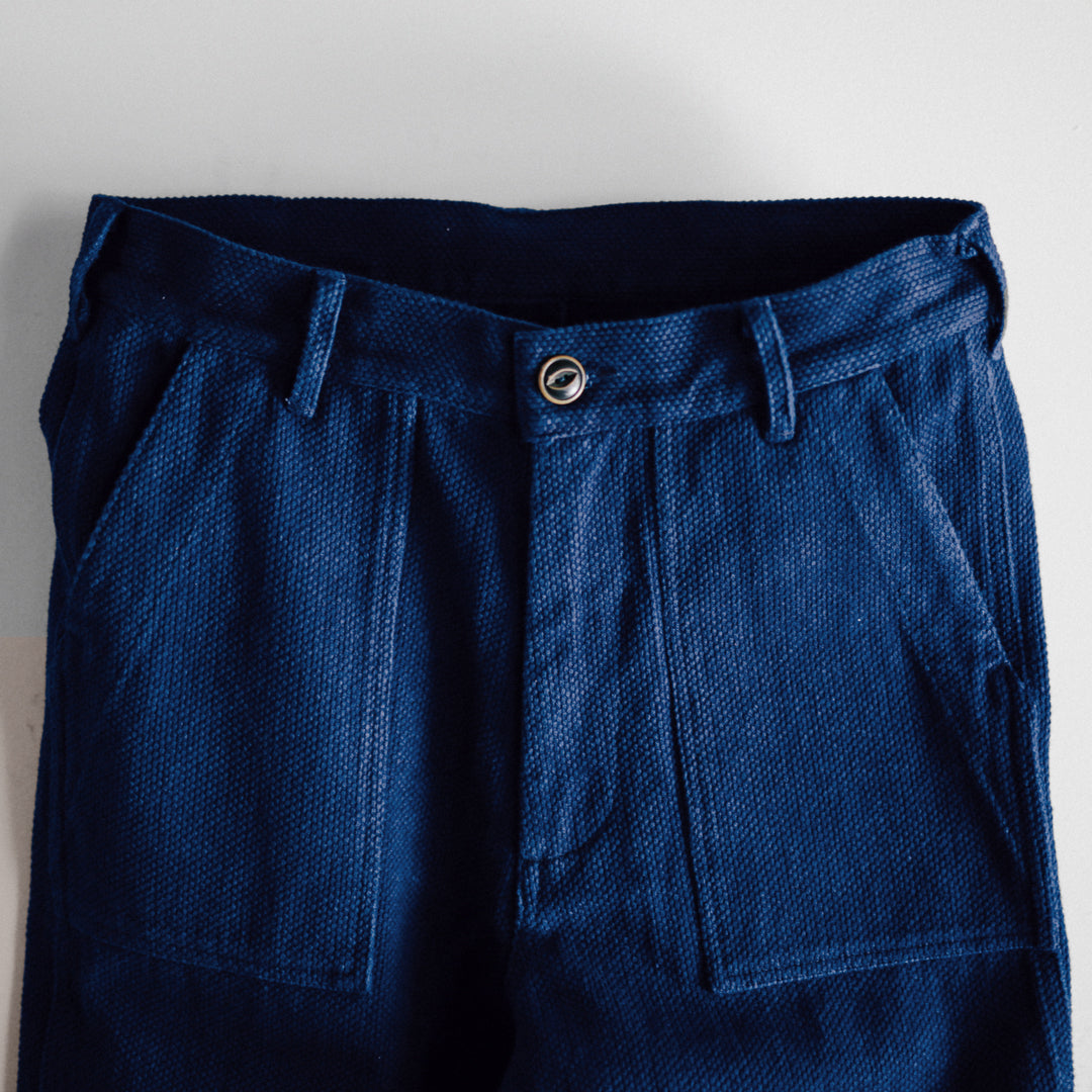Limited Edition Col. / Sashiko Indigo Heavy weight Work Pants
