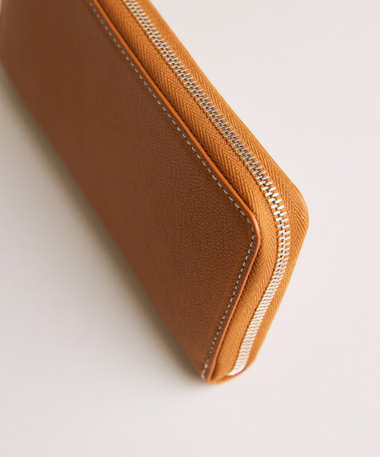 Mini Round Zip Long Wallet - Camel – MOLINI（モリニ）オフィシャル