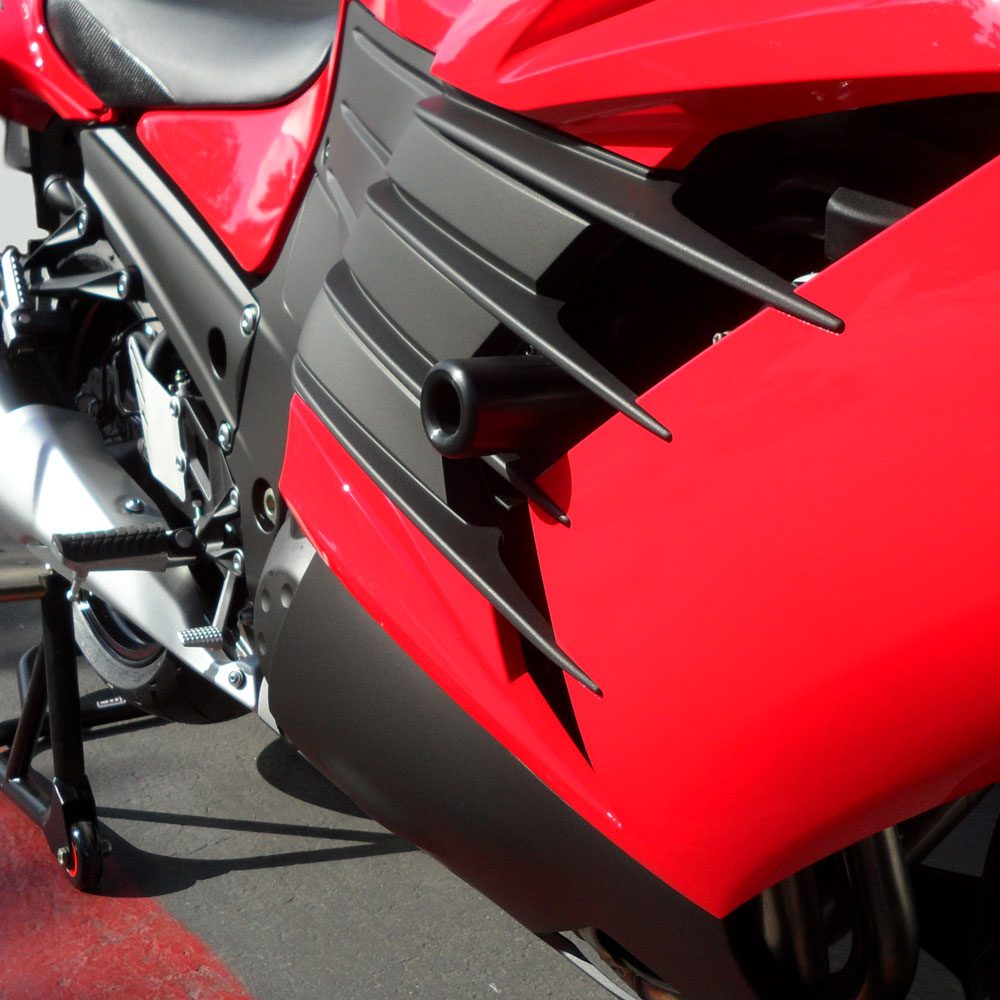 ZX14R 12-25 NO CUT Black Frame Sliders – Moto911.com