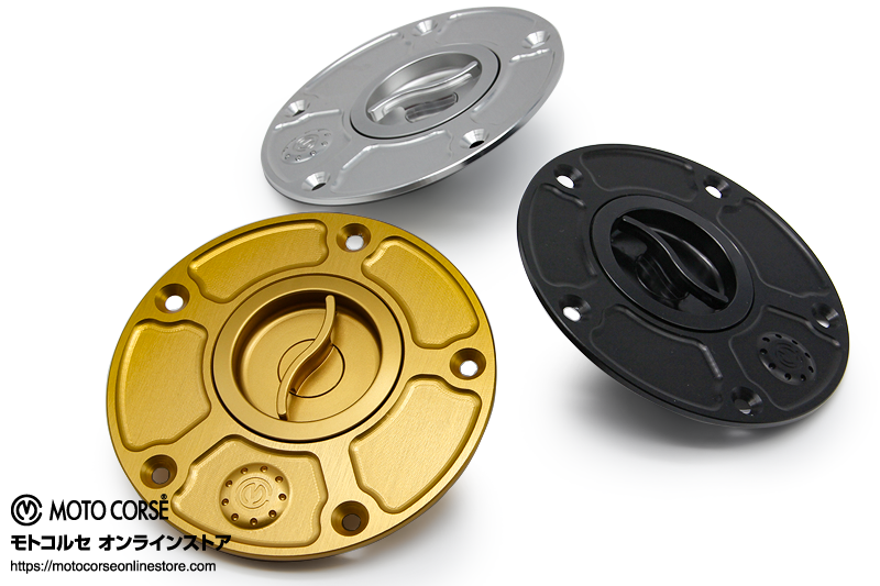 カワサキ Z900RSのフューエルタンクまわりをビレットパーツが