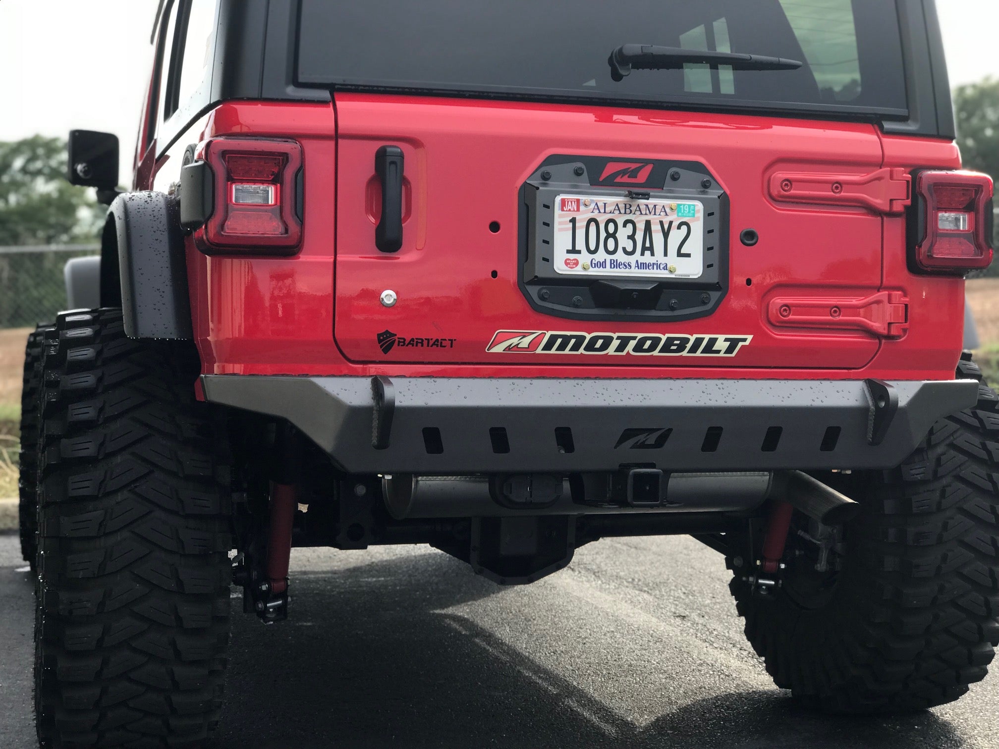 Crusher Rear Bumper No Spare for Jeep JL / JLU
