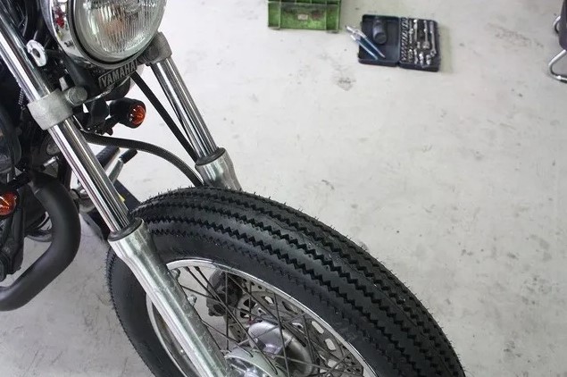 ビラーゴ250のタイヤサイズは？空気圧、ビンテージタイヤについて解説