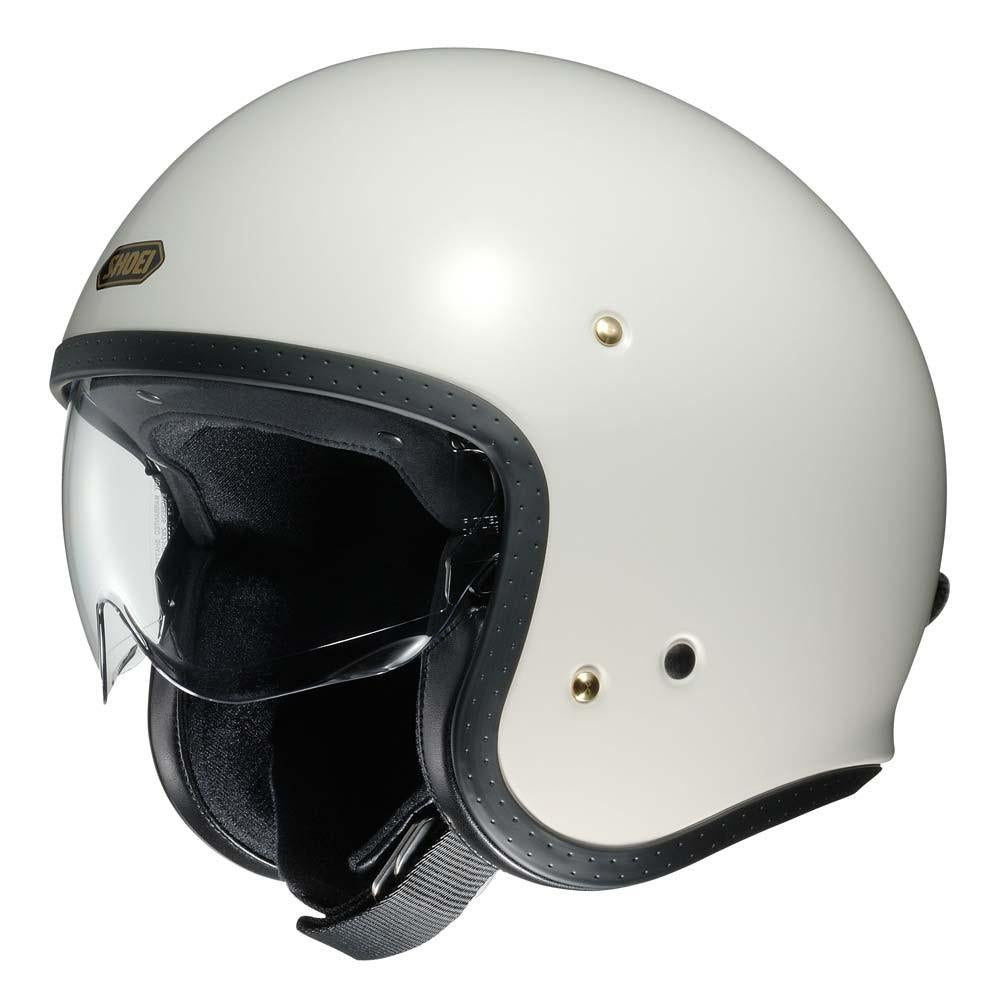 Shoei J O Vintage Open Face Solid Helmet – Motorangutan