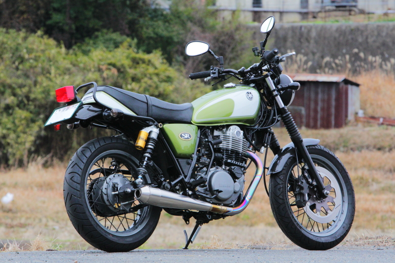 バイク工房 Greentea／2010 YAMAHA SR400／No.282 | モトタイムズ MOTO