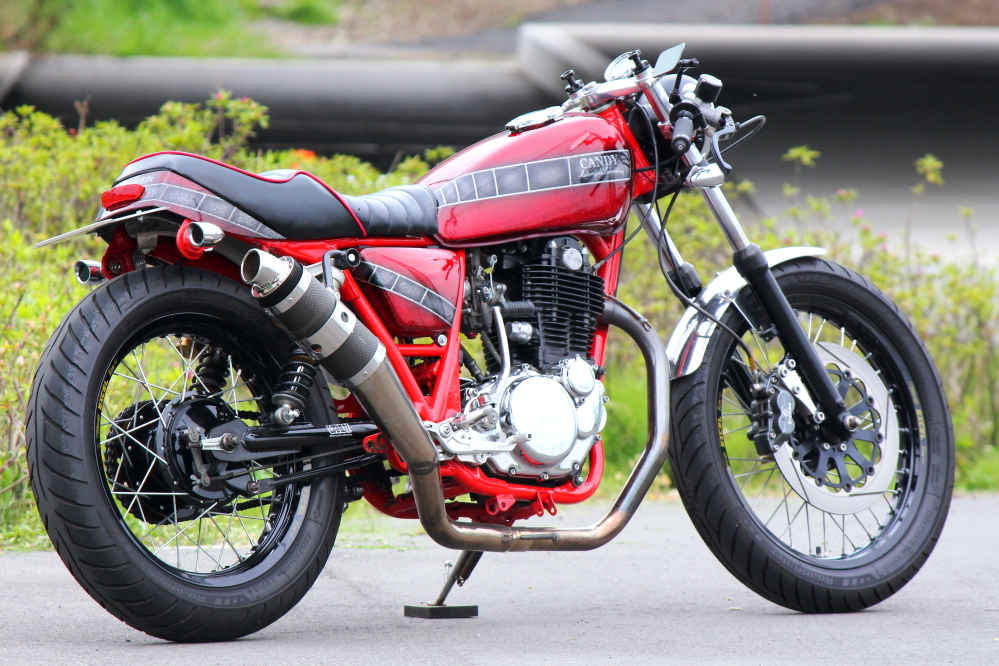 CANDY Motorcycle Laboratory／YAMAHA SR400／No.144【再掲載】 | モト