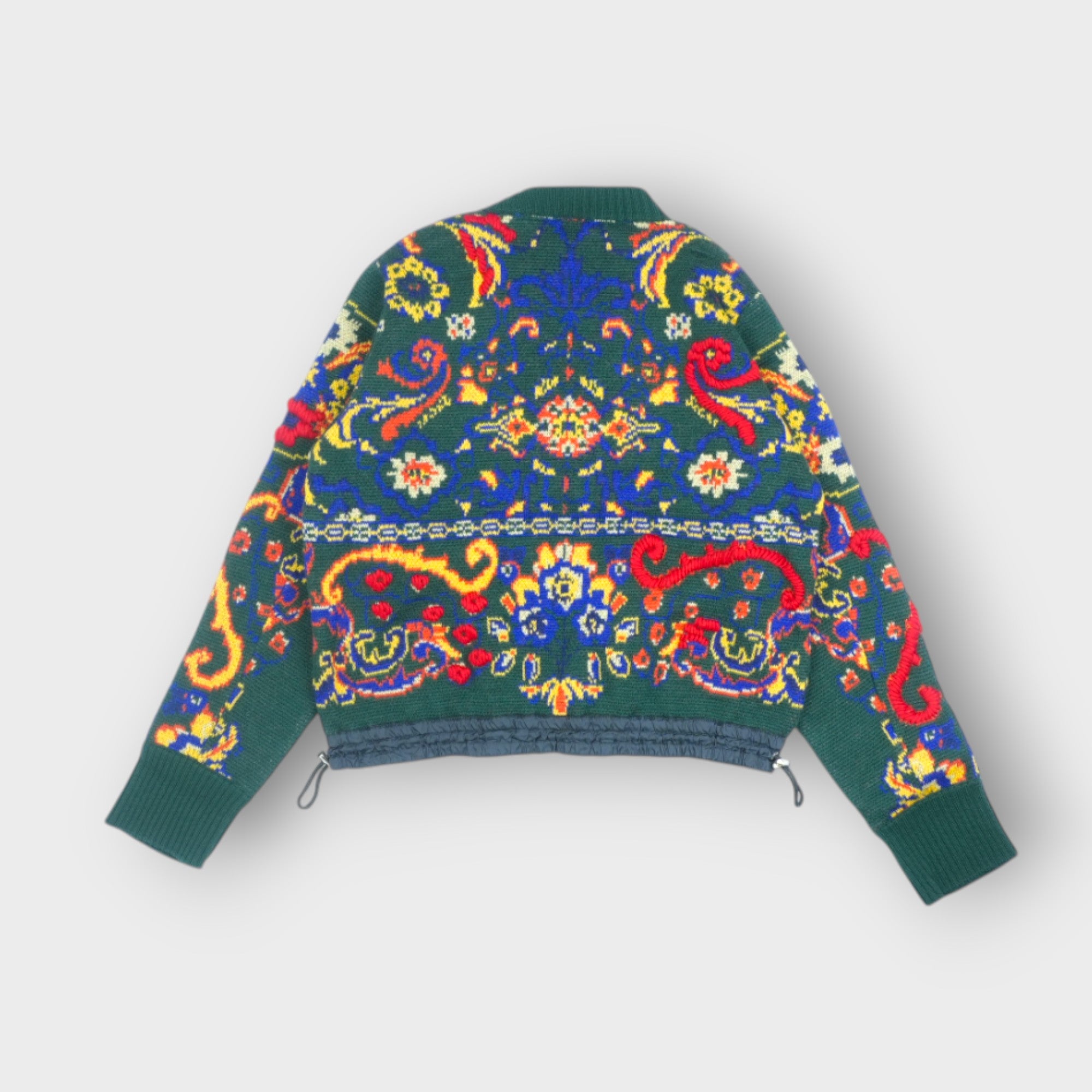 sacai Floral Jacquard Knit Pullover – mou by ACROPOLIS