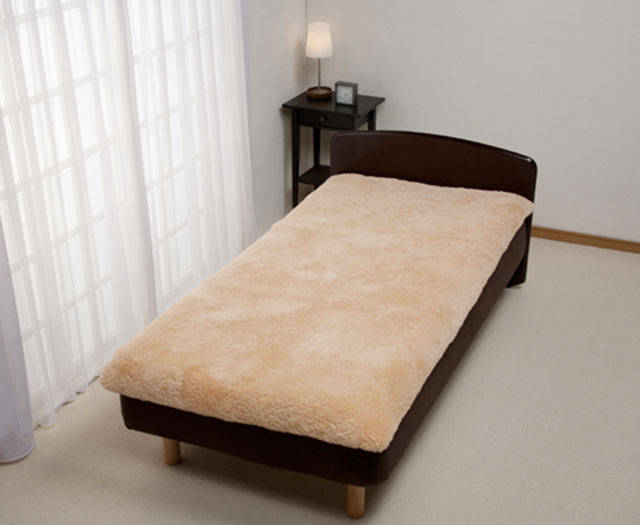 ムートン宅配クリーニング 送料無料 ムートンシーツ 寝具 ダブルサイズ