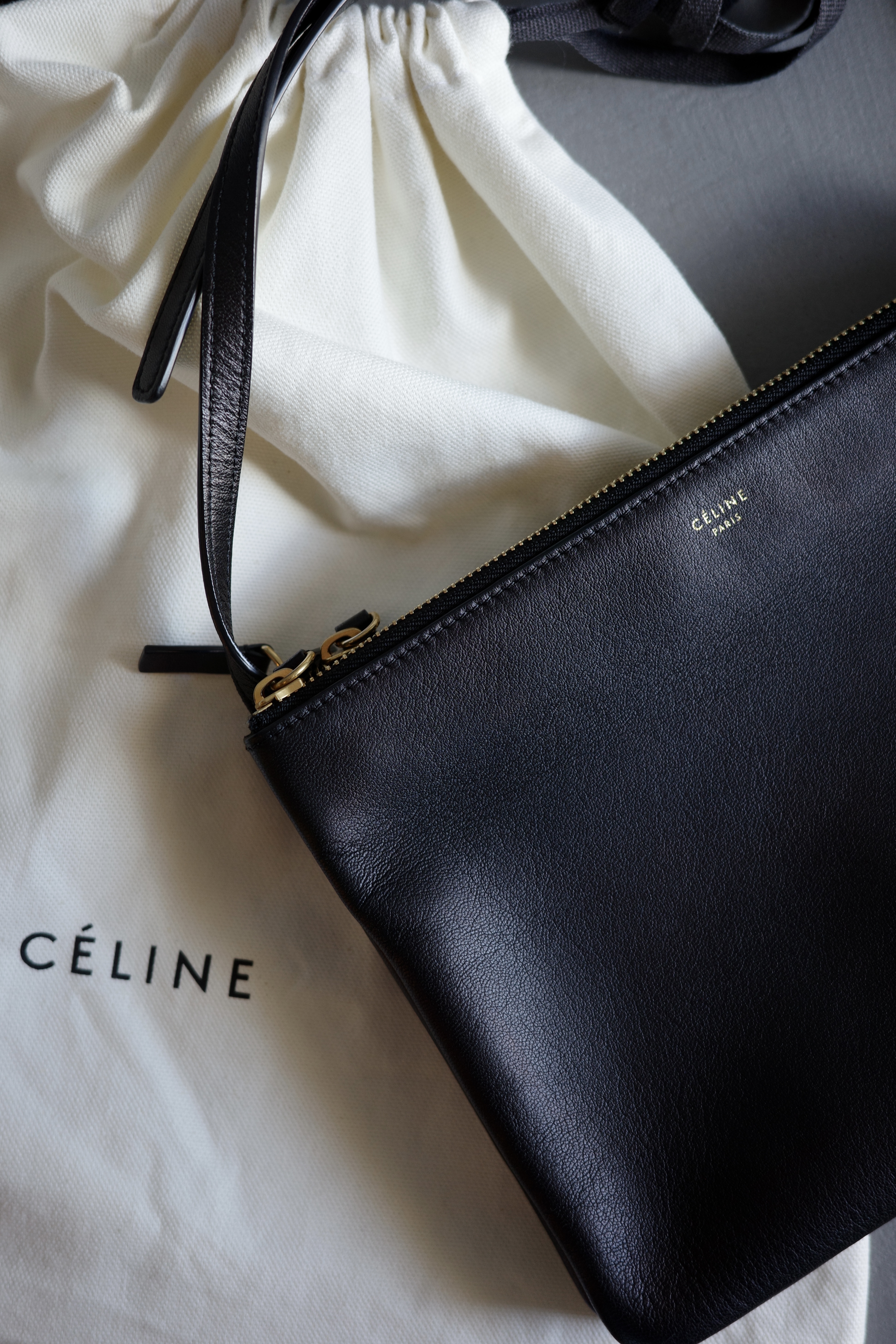 CÉLINE by Phoebe Philo トリオ ラージ ショルダーバッグ - mozme