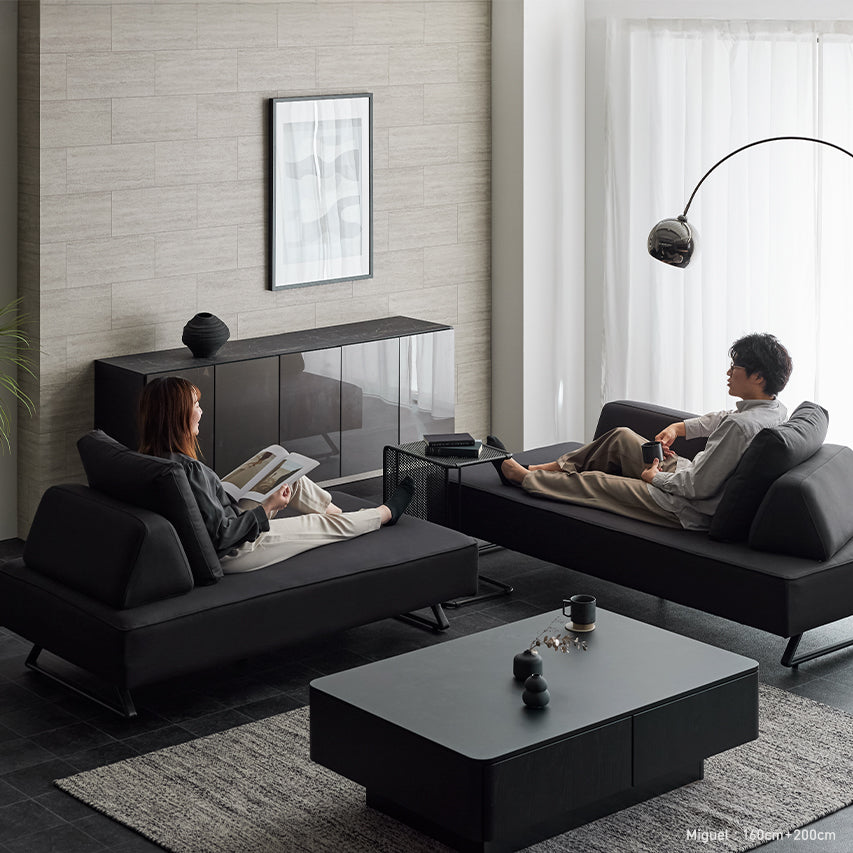 リビングダイニング ソファ アイランド 大川家具 モーブル ｜ Miguel