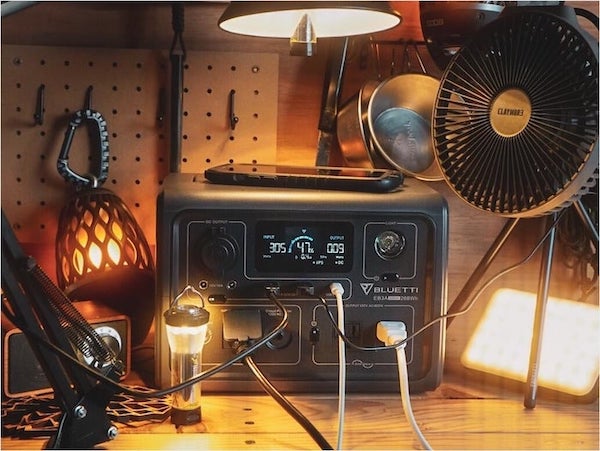 ソロキャンプにおすすめ！BLUETTI EB3A 2022年 新発売ポータブル電源