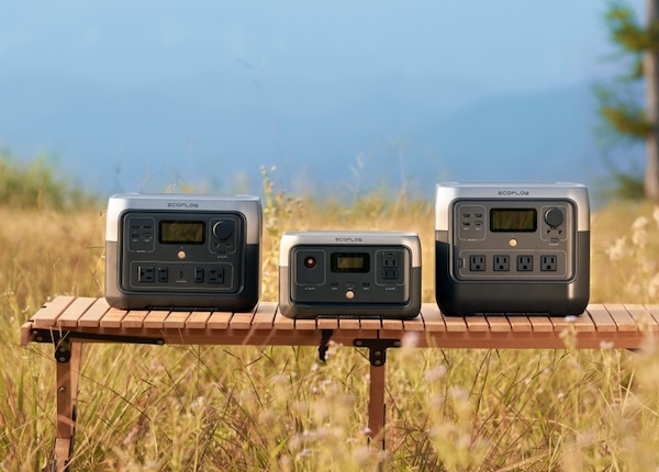 EcoFlow エコフロー ポータブル電源 RIVER2 リバー2 が3モデルで新発売